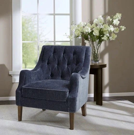 Navy living outlet room chair